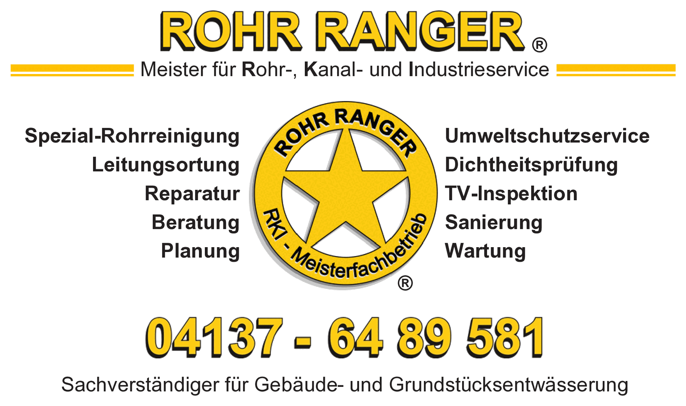 ROHR RANGER Visitenkarte